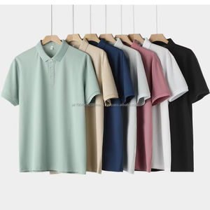 Polo de Manga Corta para Hombre, Estilo Casual, Cómodo, Diseño de Punto Antibolitas, Talla (6XL), Envío DDP - Product Image 1