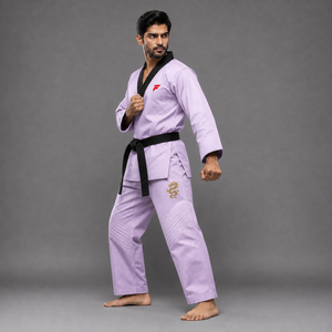 Combinaison de taekwondo double V premium offrant un confort optimal, des performances légères et une durabilité fiable pour les athlètes. - Product Image 5