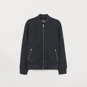 Chaquetas Bomber de Satén de Alta Calidad para Hombre, Ropa Deportiva Transpirable para Correr, Ligera para la Temporada de Invierno, Precio al por Mayor - Product Image 1