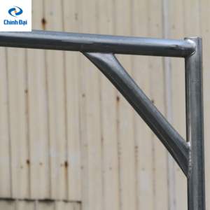 Panneaux métalliques de clôture en acier galvanisé à vendre-Panneaux de bétail galvanisés-Équipement d'élevage de haute qualité - Product Image 6