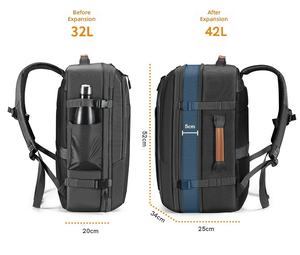 Mochila para Portátil con Logotipo Personalizado, Mochila Ligera Multifuncional Unisex Expandible para Negocios, Viajes Cortos, Trabajo y Escuela - Product Image 5