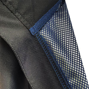 Veste en polaire noire pour femmes, manches longues, col montant, fermeture éclair, coupe-vent, vêtements d'automne, couleur unie, vêtements d'extérieur en polyester - Product Image 6