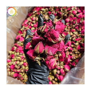 ดอกกุหลาบแห้งแบบเป็นช่อ สีชมพูธรรมชาติ สำหรับชงชาและตกแต่งของขวัญ คุณภาพพรีเมียม ขายส่ง - Product Image 1