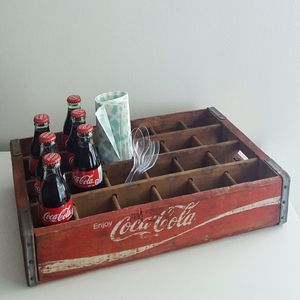Porte-bière en bois moderne, organisateur de boissons rectangulaire, porte-bouteilles multifonctionnel, rangement pour bouteilles de bière avec poignée - Product Image 5