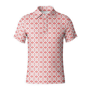 Camisas Polo de Punto con Diseño Elegante, Manga Corta, Estampado por Sublimación, Camisa Polo de Golf para Hombre en Varios Colores, Ropa de Golf para Mujer - Product Image 4