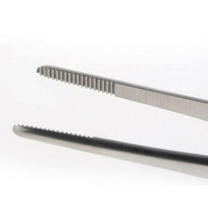Pinzas Hemostáticas Manuales de 16 cm de Longitud, con Dientes Serrados a 90 Grados, Mandíbula de 23 mm y Punta de 1.8 mm, Instrumento Quirúrgico de Grip Surgical - Product Image 4