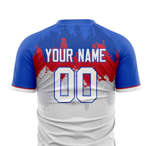 เสื้อฟุตบอลคุณภาพสูงสำหรับทีมและการฝึกซ้อม ระบายเหงื่อได้ดี แขนสั้น ลดราคา - Product Image 3