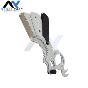 Rasoirs à doigts en acier inoxydable, demi-lames, rasoir professionnel pour barbier, rasoir unisexe pour hommes et femmes, utilisation en salon ou à domicile - Product Image 2