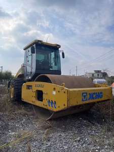 Rodillo Vibratorio Usado 2020 XS223J XS263J con Doble Tambor, Bajo Consumo de Combustible, Pocas Horas de Trabajo, Rodillo Compactador XS263J en Venta - Product Image 3