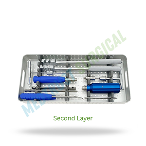 ชุดเครื่องมือแผ่นล็อคกระดูกขาส่วนล่าง AO ชุดอุปกรณ์ผ่าตัดกระดูกและข้อ - Product Image 4