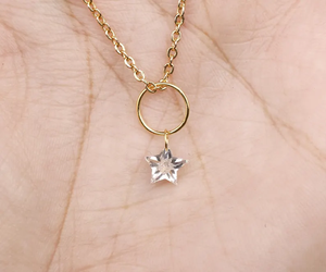 Breloques étoiles de laboratoire pour bracelets et colliers, breloques en or et diamant, pendentifs en diamant de laboratoire - Product Image 5