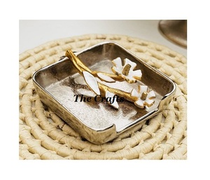 Latest Design Aluminium Silver Color Napkin <b>Box</b> With Square Shape Home And Hotelware <b>Tissue</b> Napkin <b>Holder</b> In India - Product Image 4