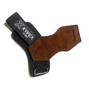 XYPEX CORP Protège-paume en cuir suédé, poignée souple, support de poignet, fermeture réglable à boucle auto-agrippante, pour musculation et bodybuilding - Product Image 3