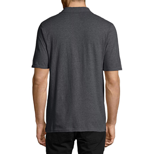 Chemises polo pour hommes, 96% polyester, 4% élasthanne, qualité supérieure, design personnalisé, vente en gros, avec impression personnalisée - Product Image 3