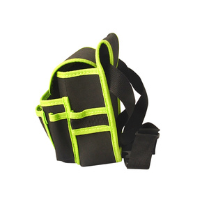Leather <b>Tool</b> <b>Belt</b> Carpenter Electrician Construction Framer Pouch Bag - Product Image 5
