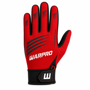 ถุงมือมอเตอร์ครอสพิมพ์ลายฤดูร้อนแบบกำหนดเองของ WARPRO Industry ป้องกันลม กันลื่น แห้งเร็ว ระบายอากาศได้ดี น้ำหนักเบา ปิดนิ้วมือทั้งหมด - Product Image 1