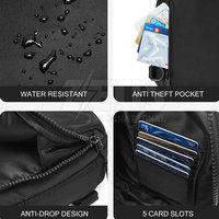 Sac bandoulière personnalisé en gros pour homme, style décontracté et extérieur, idéal pour le quotidien