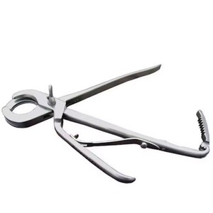 Prix abordable, qualité supérieure, émasculateurs en acier inoxydable, instruments chirurgicaux et vétérinaires, double écraseur, qualité allemande. - Product Image 6