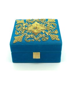 Low Price Handmade Embroidery <b>Gift</b> <b>Box</b> Decorative Dry Fruit Chocolate Packaging Storage <b>Box</b> For <b>Wedding</b> And Festival <b>Gifts</b> - Product Image 2