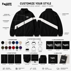 Veste unisexe personnalisée en polaire Sherpa, entièrement zippée, coupe-vent écologique, chaude, style Teddy, pour l'hiver, décontractée, streetwear, avec fermeture éclair frontale - Product Image 4
