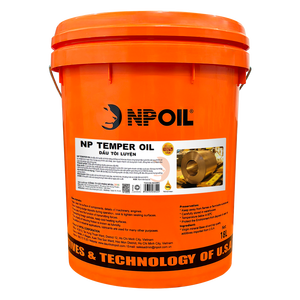 Aceite de templado metálico NPOIL - Aceite para templado en bidón de 18L, tambor de 18L, 200L. Lubricantes industriales de alta calidad de Vietnam con aditivos premium. - Product Image 1