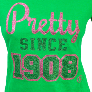   Camiseta Verde Bonita para Mujer, Manga Corta, Cuello Redondo, Informal, con Gráfico Inspirado en Hermandades, Suave y Cómoda para el Día a Día - Product Image 6