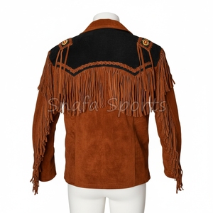 แจ็กเก็ตหนังวัวสไตล์วินเทจสำหรับผู้หญิงแจ็กเก็ตหนังวัวแท้ทันสมัย - Product Image 2