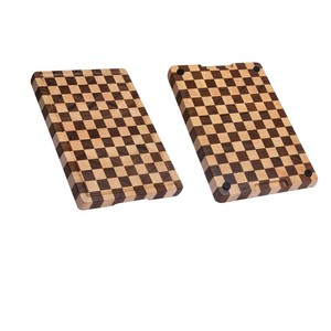 Planche à découper en bois d'acacia premium, planche à découper à carreaux, planche à découper pour la cuisine, pour légumes, fromages, prix le plus bas - Product Image 1