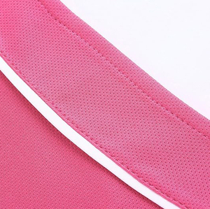 Women's Pink Baseball Jersey Short Sleeve Button <b>Down</b> Breathable Polyester Solid Color Regular Fit All Seasons Apparel - Product Image 5