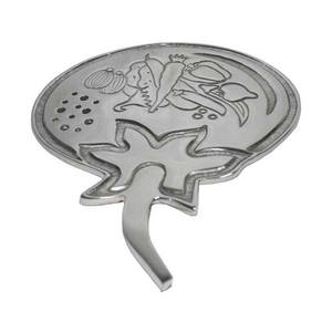 Dessous de plat en métal Style classique Or Aluminium Dessous de plat Table à manger Dessous de plat utilisé dans la maison Restaurant et hôtel Tampons et dessous de verre Ustensiles de cuisine - Product Image 5