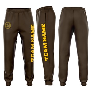 Pantalones Deportivos de Felpa Premium con Logotipo Bordado Personalizado, Estampado Lateral, Transpirables, para Gimnasio, con Bolsillos - Product Image 5