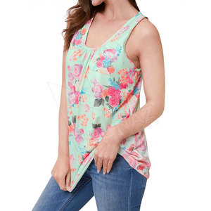 New High Quality Women Tank <b>Top</b> 100% Cotton Breathable Quick Dry Sleeveless Tank <b>Top</b> for Gym Wear Women - Product Image 6