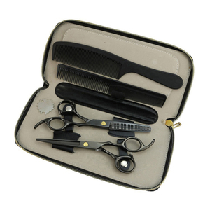 Kit de coiffeur professionnel, accessoires de barbier, lame tranchante, poignée droite, taille moyenne, kit de barbier pour usage en salon - Product Image 2