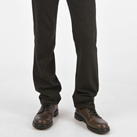 Pantalon en cuir droit pour homme de haute qualité, style streetwear, personnalisable, look élégant, durable, doux, respirant et confortable