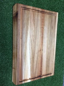 Modern Sourcing Teak Wood Cutting Board with Classical Handle Elegant Counter Top <b>Butcher</b> Kitchen Block Serving Board - Product Image 3