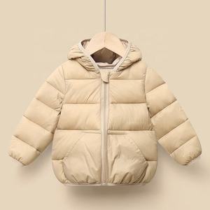 Manteau d'hiver matelassé pour enfants, garçons et filles, veste chaude à capuche, légère et tendance - Product Image 2