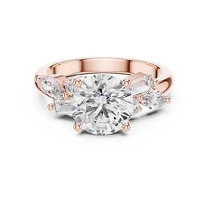 High Quality 925 Sterling Silver Moissanite <b>Diamond</b> <b>Ring</b> Custom Bridal Jewelry Factory Wholesale Manufacturer - Product Image 1