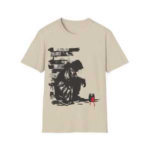 T-shirt unisexe imprimé graphique 100% coton, coupe décontractée, col rond, manches courtes, style streetwear décontracté, t-shirt confortable et tendance - Product Image 2