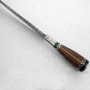 Custom Handmade Chef <b>Knife</b> Damascus Steel Wood Handle Leather Sheath 8-9.9in Blade Ambidextrous Modern Design Extra <b>Sharp</b> - Product Image 4