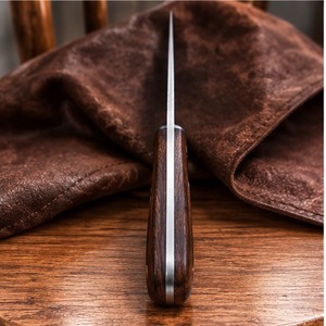 Cuchillo de Acero al Carbono Tipo Bull Cutter, Hecho a Mano, Hoja Fija, Cuchillo Utilitario con Borde Afilado de Acero al Carbono, Mango Duradero, Premium para Exteriores - Product Image 2