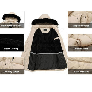 Smooth Texture Women <b>Parka</b> Jacket Premium Quality Material Women <b>Parka</b> Jacket Casual Outdoor Look - Product Image 5