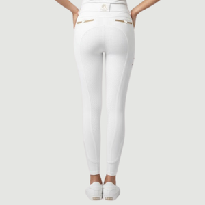 กางเกงขี่ม้า Arctic White Elite แบบเต็มตัว - Product Image 1