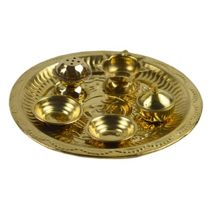 Diya de Cristal con Diseño Festivo, Diya de Latón con Acabado Plateado, Diya Moderna de Metal de Latón, Decoración de Lujo para el Hogar, Nuevas Tendencias de Lujo - Product Image 5