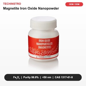 Nanopartículas de Óxido de Hierro Magnetita de Grado Laboratorio, Nanopartículas de Fe3O4 99.9% <50 nm para Absorbentes de Microondas, Tratamiento de Agua, OEM - Product Image 1