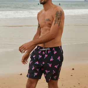 Custom <b>Men</b> Surf Board Shorts Quick Dry Swim <b>Trunks</b> Sublimation Printed Beach Water Sports Shorts 100% Polyester - Product Image 2