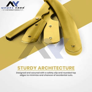 Los Más Vendidos al por Mayor: Navajas de Barbero con Logotipo Personalizado, Herramienta de Afeitado de Filo Recto para Cara y Cuerpo - Product Image 4