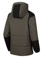 Veste coupe-vent softshell pour homme à capuche style safari, imperméable, respirante, résistante aux intempéries, 100% polyester