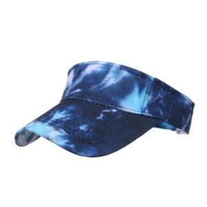 Rainbow Striped Y2K Style Visor Adjustable <b>Flat</b> Brim Unisex Sun <b>Hat</b> for Four Seasons Outdoor Activities Adults 100% Polyester - Product Image 1