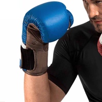 Gants de boxe de combat en cuir du Pakistan, logo personnalisé, série Marvel colorée, gants de boxe de combat