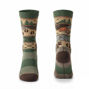 Men's Hunting <b>Socks</b> Winter Cushioned Boot <b>Socks</b> <b>Moisture</b> Control Eco-Friendly Fabric for Hiking Camping Fishing Outdoor - Product Image 1